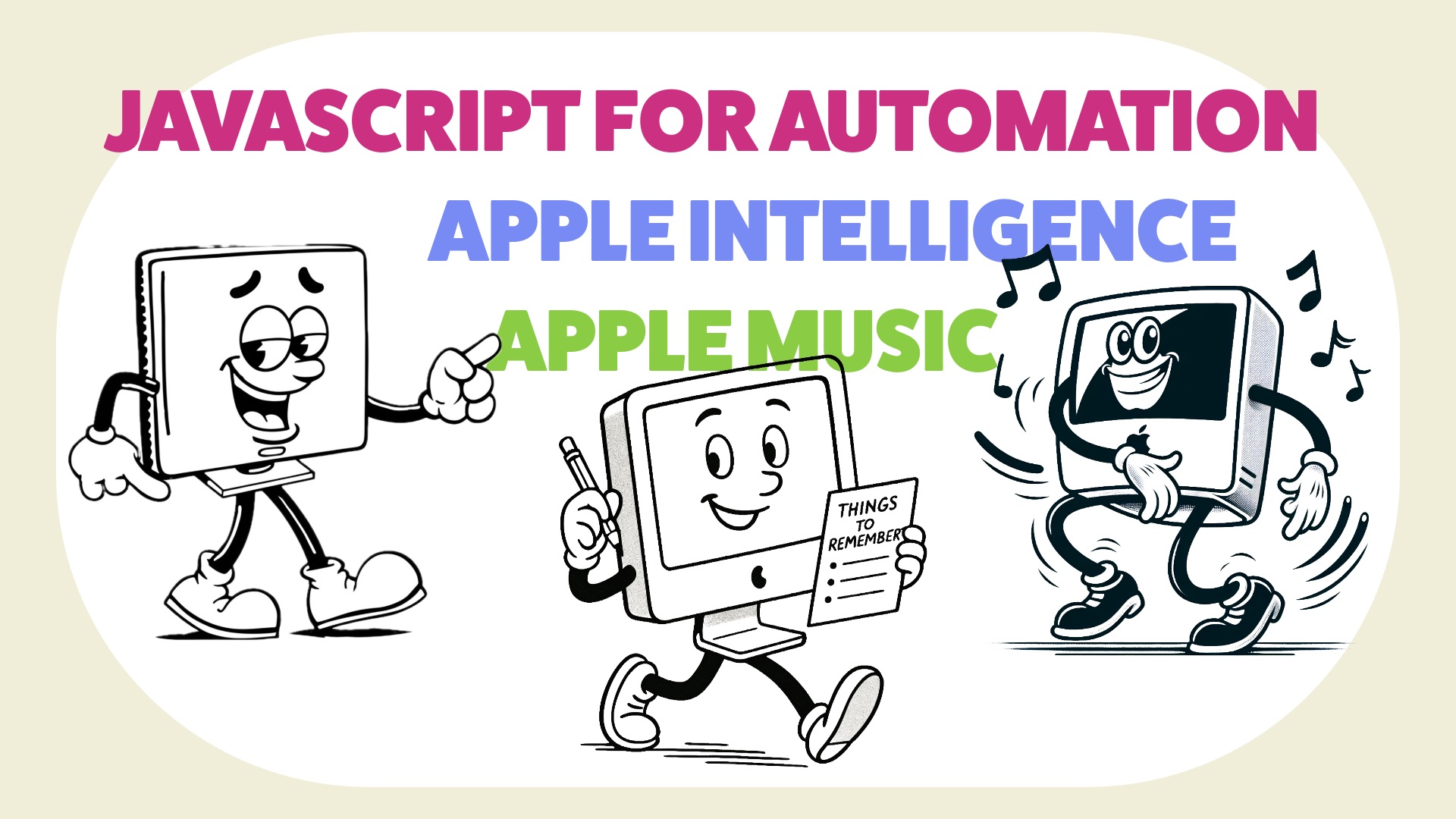JXA & Apple