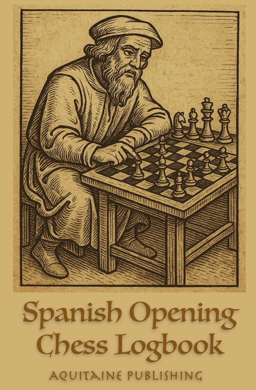 Spanish Opening Chess Logbook: Game Record Book for Ruy López Practitioners cover