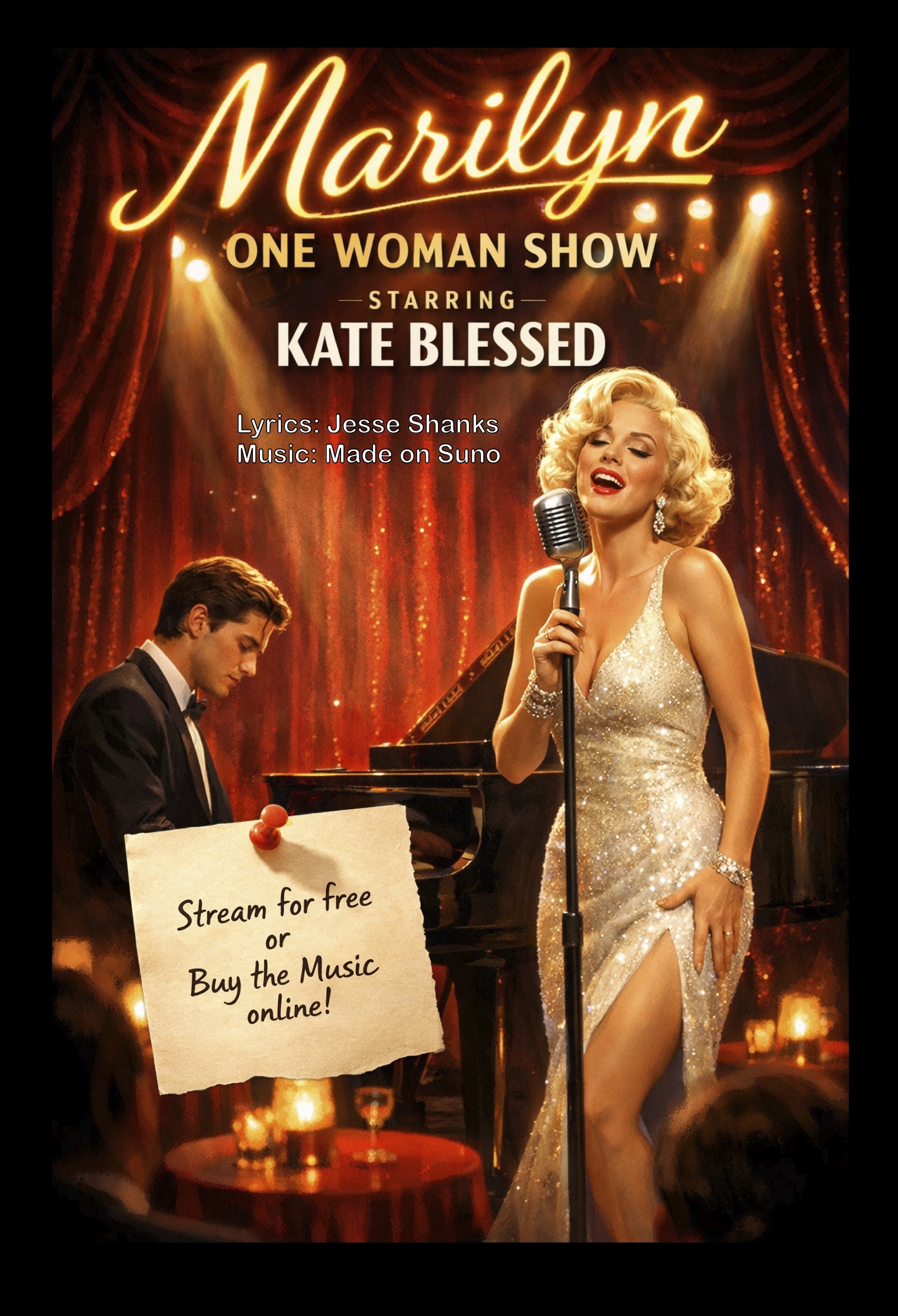Marilyn One-Woman Show Libretto cover